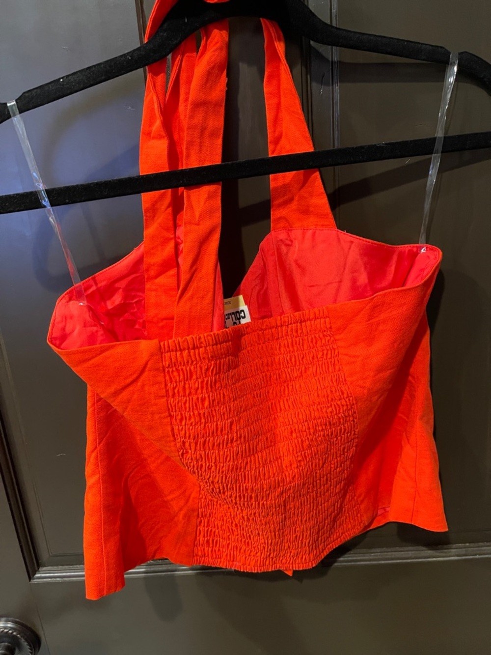 Future Collective Vibrant Orange top - Picture 5 of 6